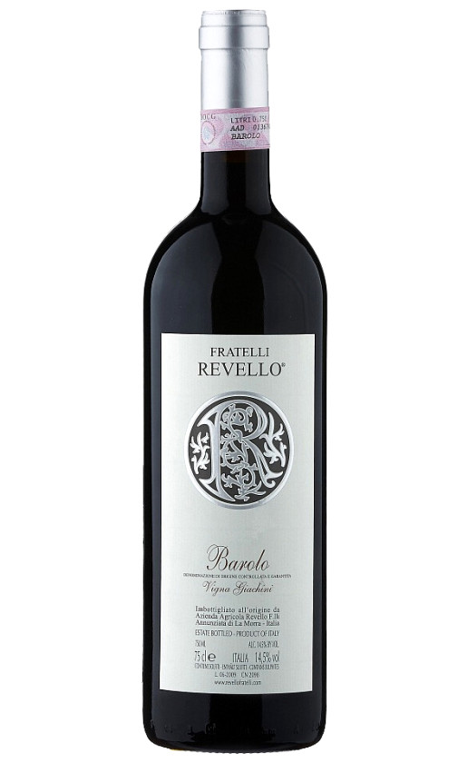 Fratelli Revello Vigna Giachini Barolo 2009
