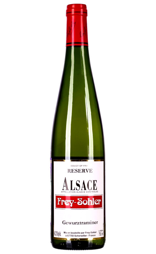 Frey-Sohler Gewurztraminer Reserve Alsace 2018