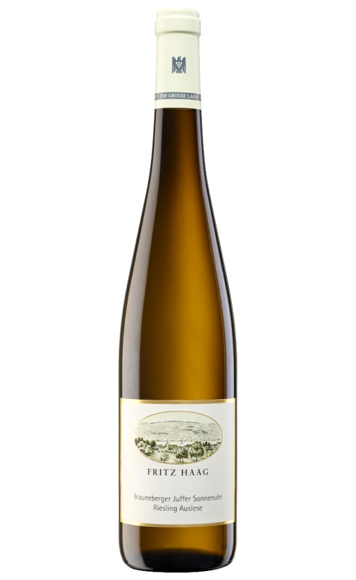Fritz Haag Brauneberger Juffer Sonnenuhr Riesling Auslese 2018