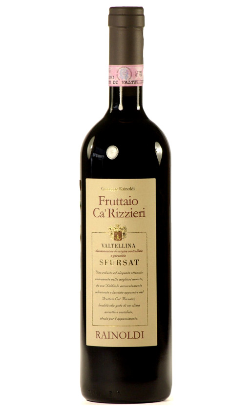 Fruttaio Ca' Rizzieri Sfursat di Valtellina 2002