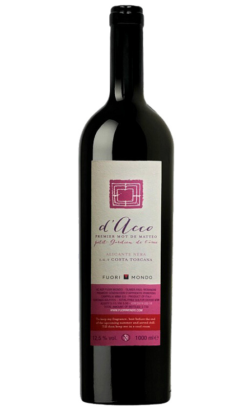 Fuori Mondo d'Acco Rosso Toscana 2019
