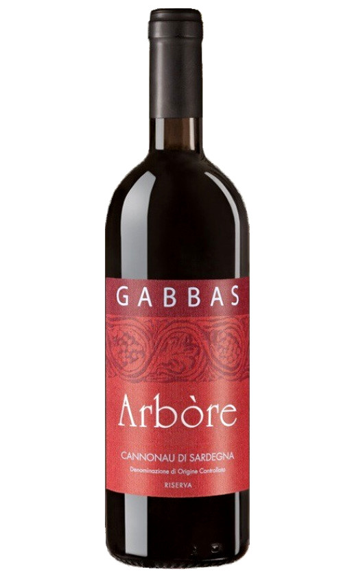 Gabbas Arbore Riserva Cannonau di Sardegna 2012