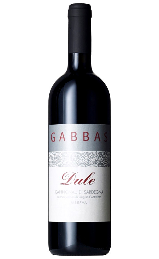Gabbas Dule Riserva Cannonau di Sardegna 2013