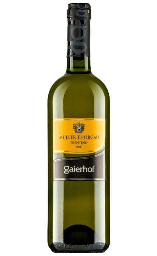 Gaierhof Muller Thurgau Trentino 2017