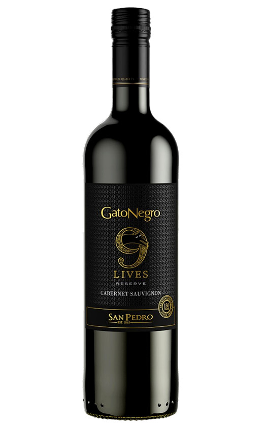 Gato Negro 9 Lives Reserve Cabernet Sauvignon 2018