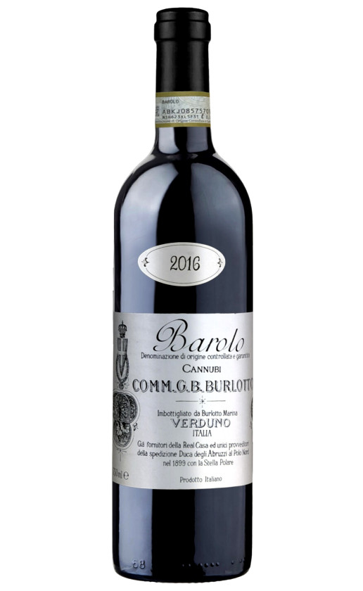 G.B. Burlotto Cannubi Barolo 2016