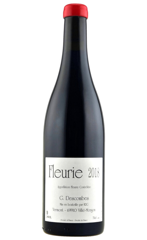 Georges Descombes Fleurie Vieilles Vignes 2018