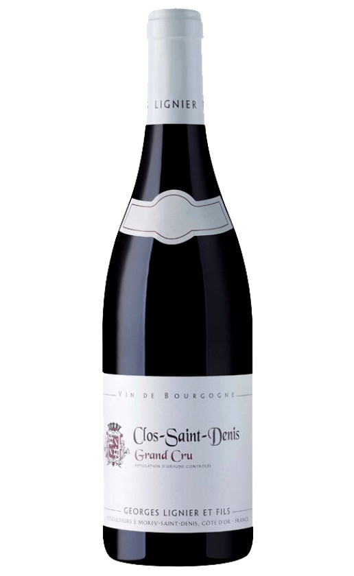 Georges Lignier et Fils Clos Saint-Denis Grand Cru 2011