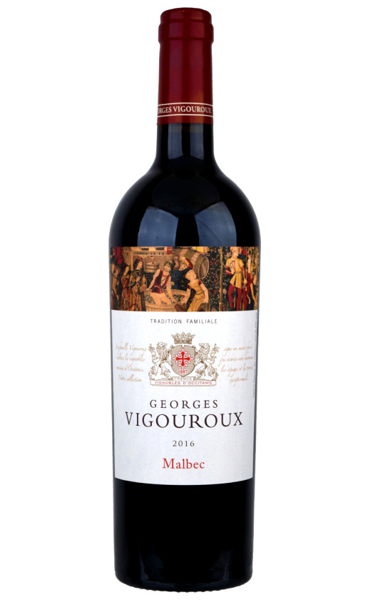 Georges Vigouroux Tradition Familiale Malbec Comte Tolosan 2016