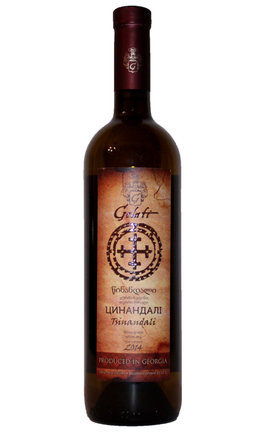Georgian Alco Group Gelati Tsinandali 2014