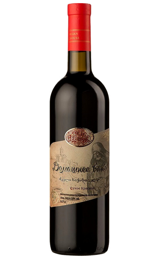 Georgian Wine House Old Georgia Domashnee Red Dry