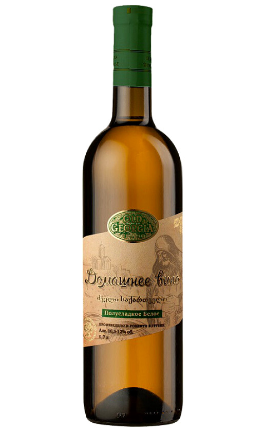 Georgian Wine House Old Georgia Domashnee White Semi-Sweet