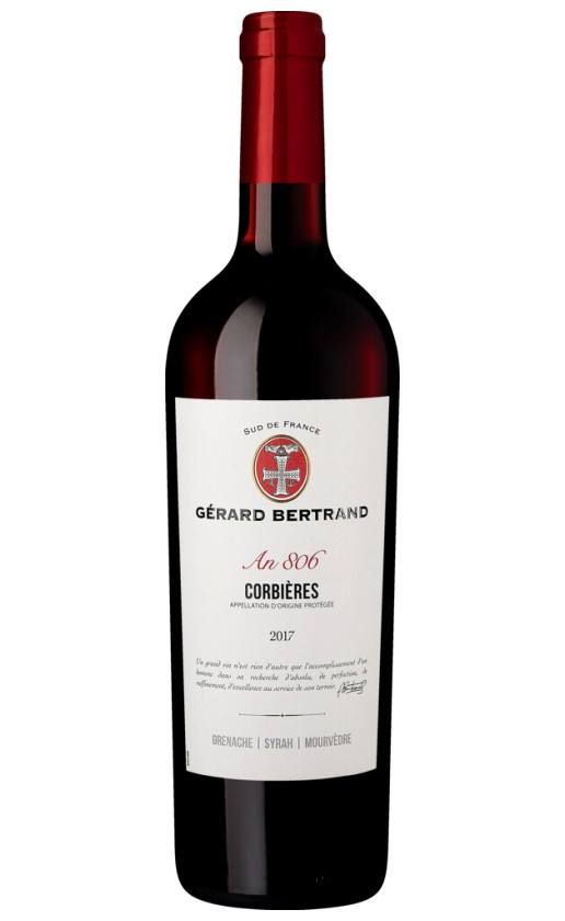 Gerard Bertrand Heritage An 806 Corbieres 2017