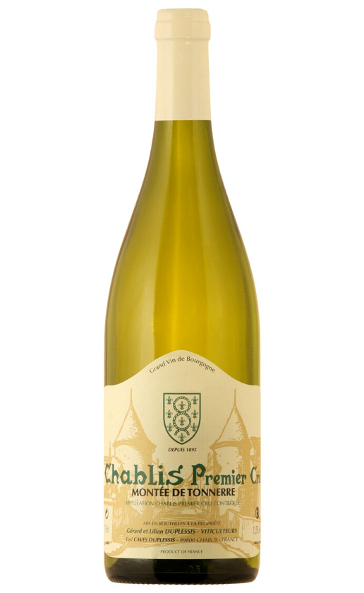 Gerard Duplessis Chablis Premier Cru Montee de Tonnerre