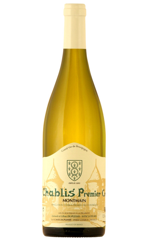 Gerard Duplessis Chablis Premier Cru Montmains