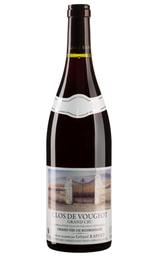 Gerard Raphet Clos Vougeot Grand Cru 2019