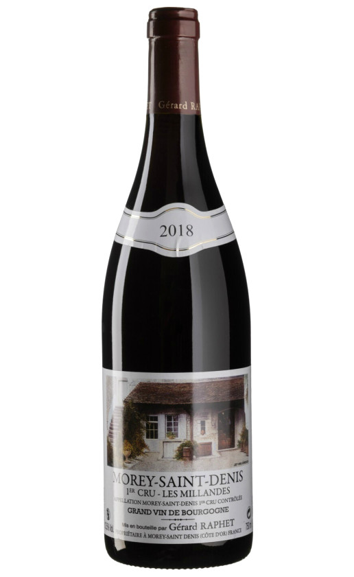Gerard Raphet Morey-Saint-Denis 1-er Cru Les Millandes 2018