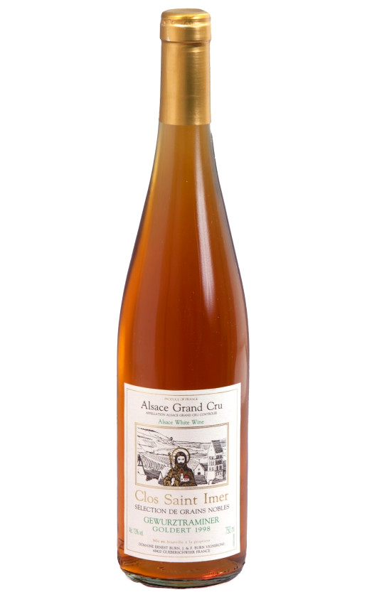 Gewurztraminer Clos Saint Imer Grand Cru Goldert Selection de Grains Nobles 1998