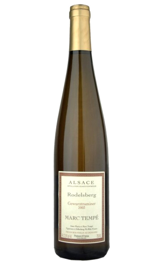 Gewurztraminer Rodelsberg 2003