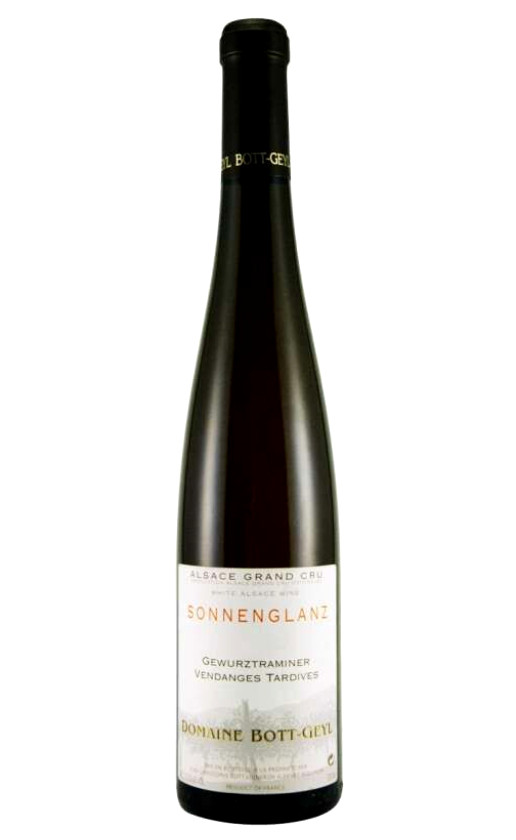 Gewurztraminer Sonnenglanz Selection de Grains Nobles 2002