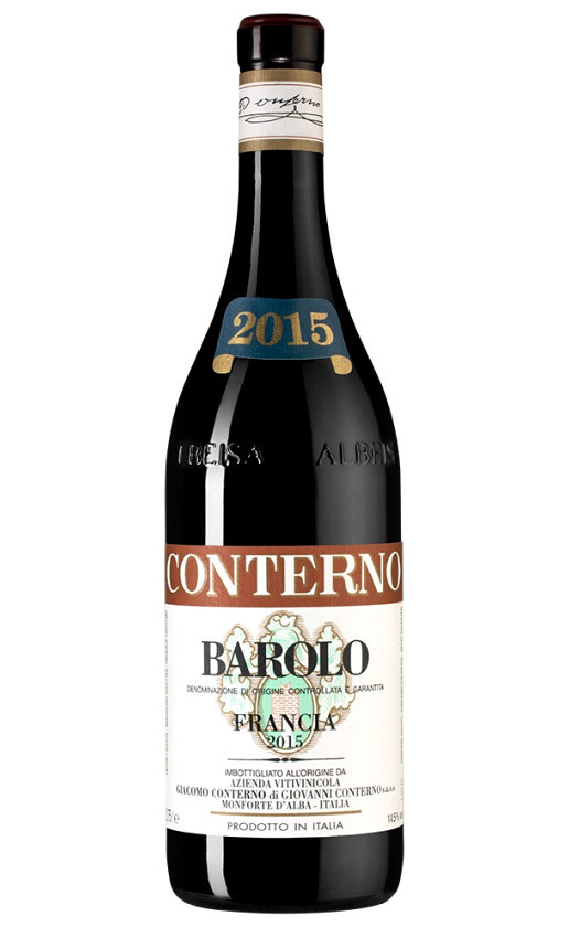 Giacomo Conterno Barolo Francia 2015