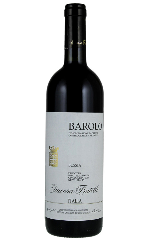 Giacosa Fratelli Barolo Bussia 2012