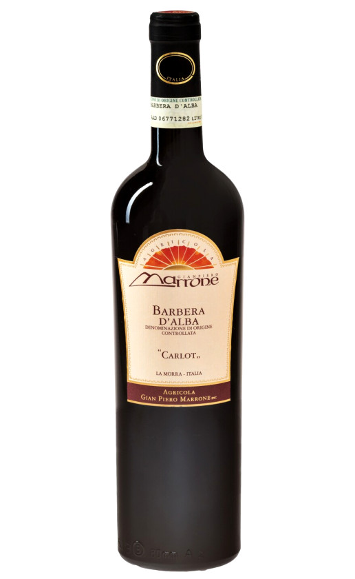 Gian Piero Marrone Carlot Barbera d'Alba