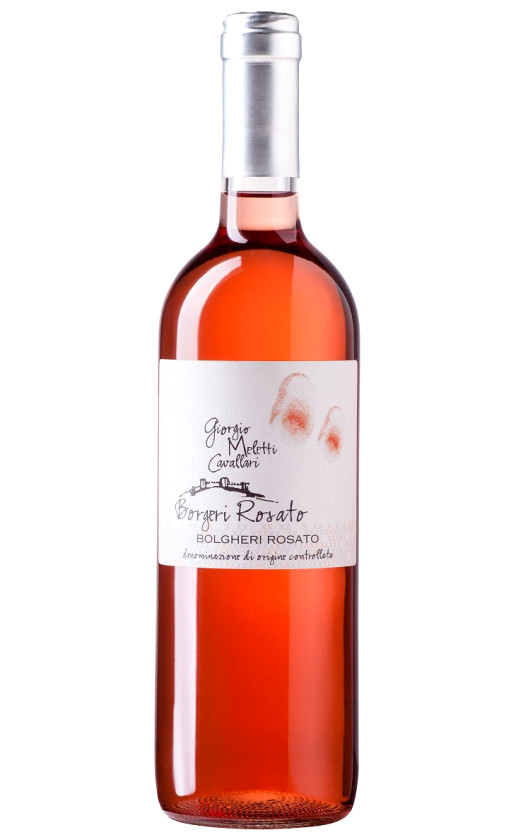 Giorgio Meletti Cavallari Borgeri Rosato Bolgheri 2018