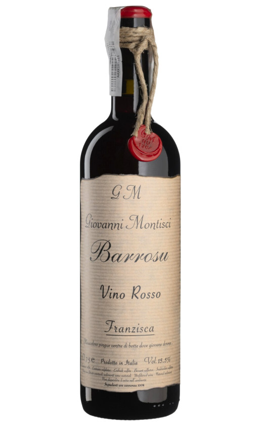 Giovanni Montisci Barrosu Cannonau di Sardegna Riserva Franzisca 2018