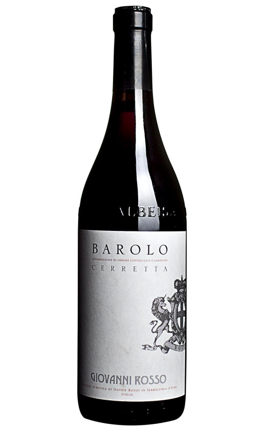 Giovanni Rosso Cerretta Barolo 2008