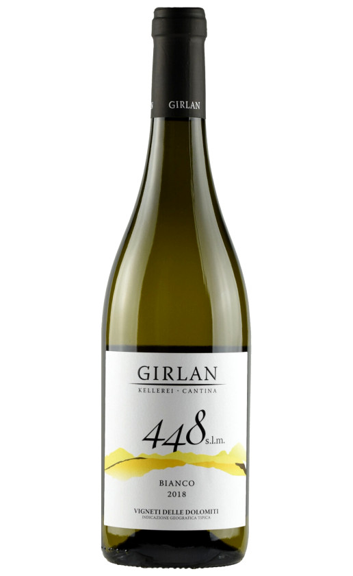 Girlan 448 s.l.m. Bianco Vigneti delle Dolimiti 2018