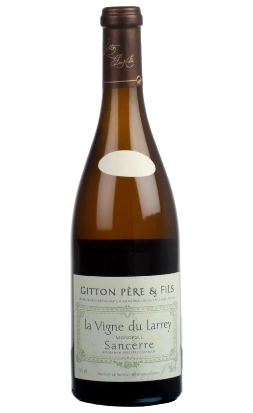 Gitton Pere Fils La Vigne du Larrey Sancerre 2017