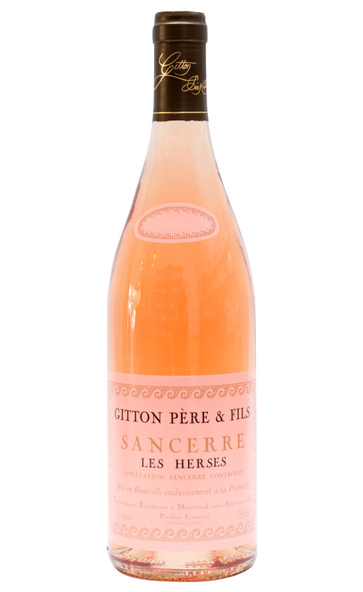 Gitton Pere Fils Les Herses Rose Sancerre 2011