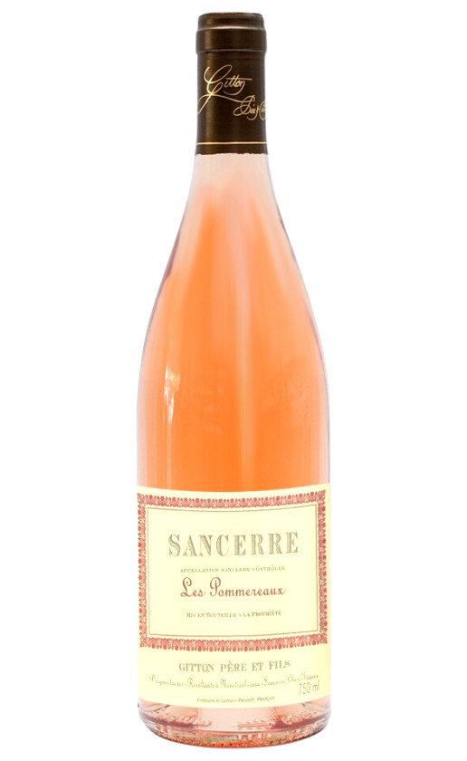 Gitton Pere Fils Les Pommereaux Rose Sancerre 2014