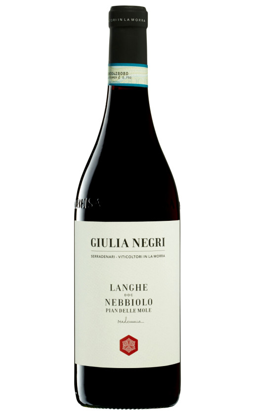 Giulia Negri Nebbiolo Pian delle Mole Langhe 2019