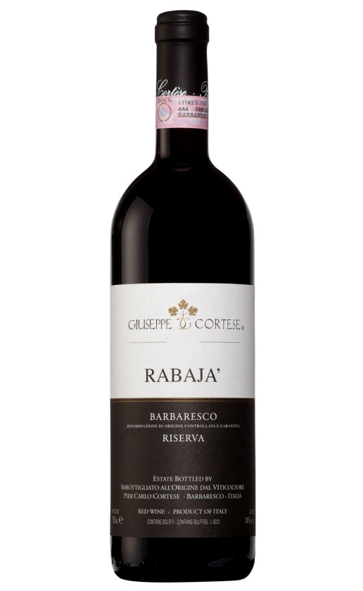 Giuseppe Cortese Rabaja Barbaresco Riserva 2006