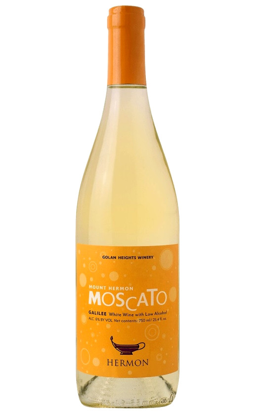 Golan Heights Hermon Moscato 2018