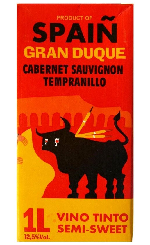 Gran Duque Tinto Semi-Sweet Tetra Pak