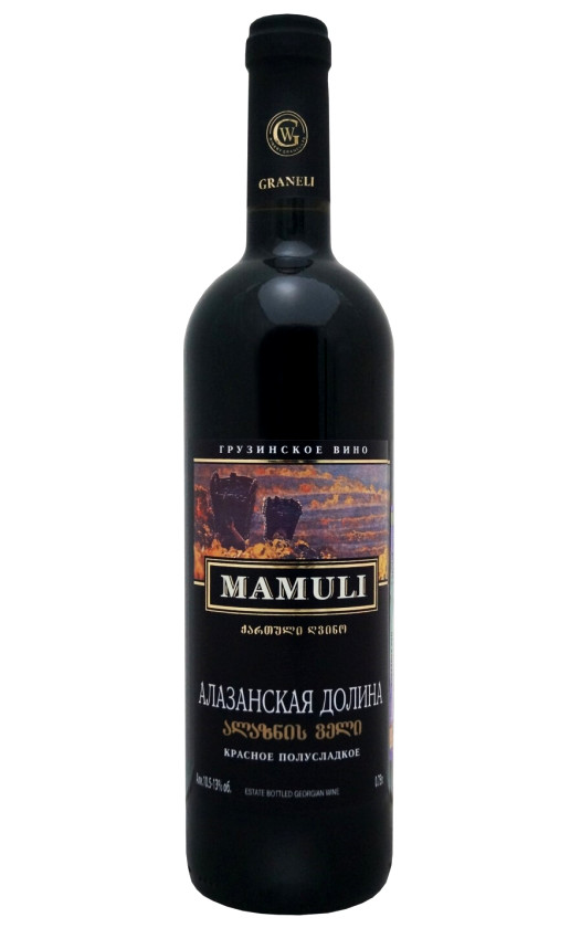 Graneli Mamuli Alazani Valley red 2013