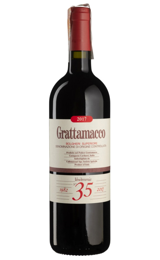 Grattamacco Bolgheri Rosso Superiore 2017