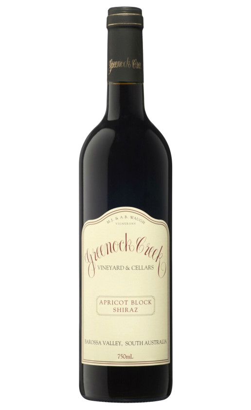 Greenock Creek Apricot Block Shiraz 2011