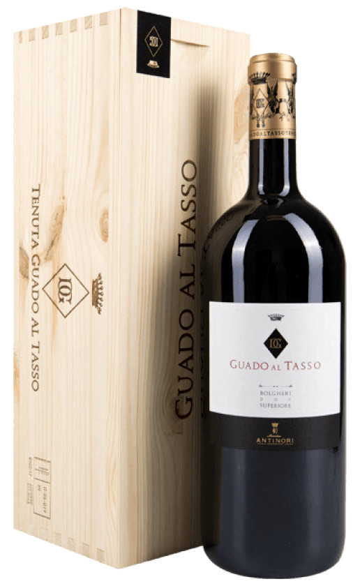 Guado Al Tasso Bolgheri Superiore 2011 wooden box