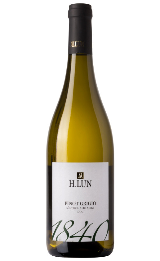 H. Lun 1840 Pinot Grigio Sudtirol Alto Adige