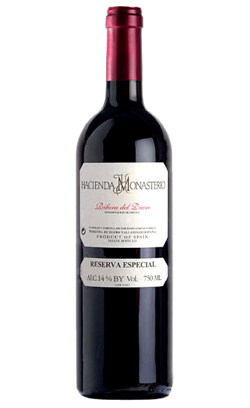 Hacienda Monasterio Reserva Especial Ribera del Duero 1995