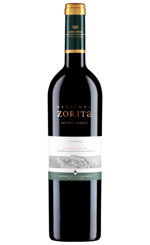 Hacienda Zorita Natural Reserve Syrah Tierra de Castilla y Leon