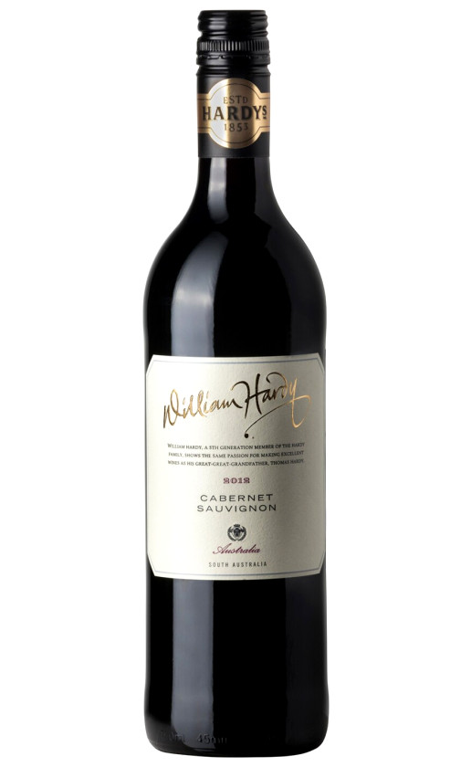 Hardys William Hardy Cabernet Sauvignon 2012