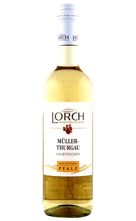 Heinrich Lorch Muller-Thurgau Halbtrocken 2013