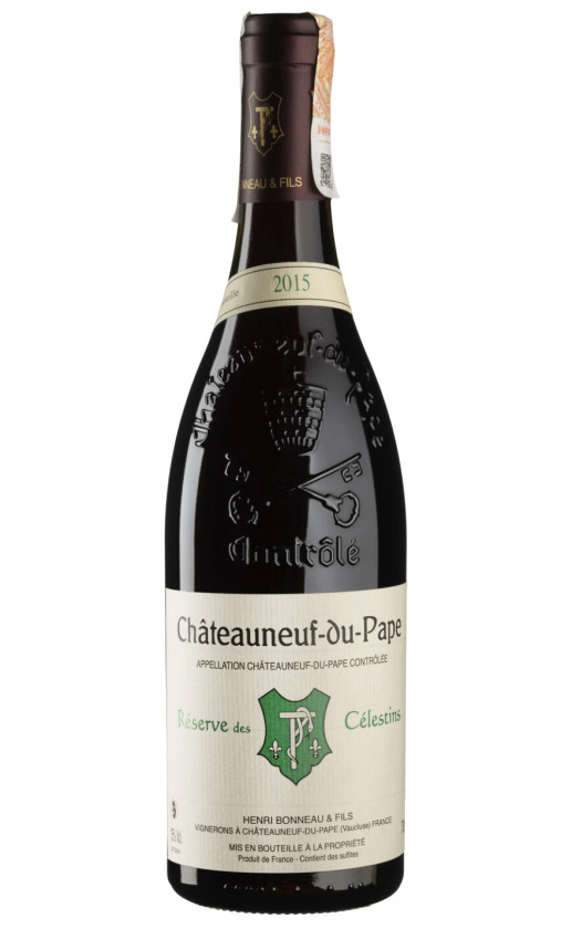Henri Bonneau Chateauneuf-du-Pape Reserve des Celestins 2015