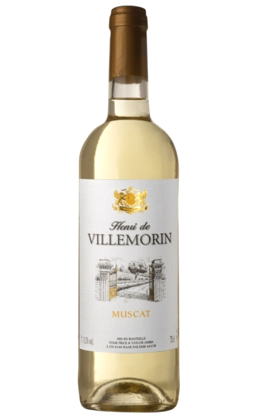 Henri de Villemorin Muscat Val de Loire 2018