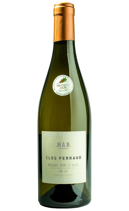 Huteau Boulanger Clos Perraud Muscadet Sevre et Maine sur Lie